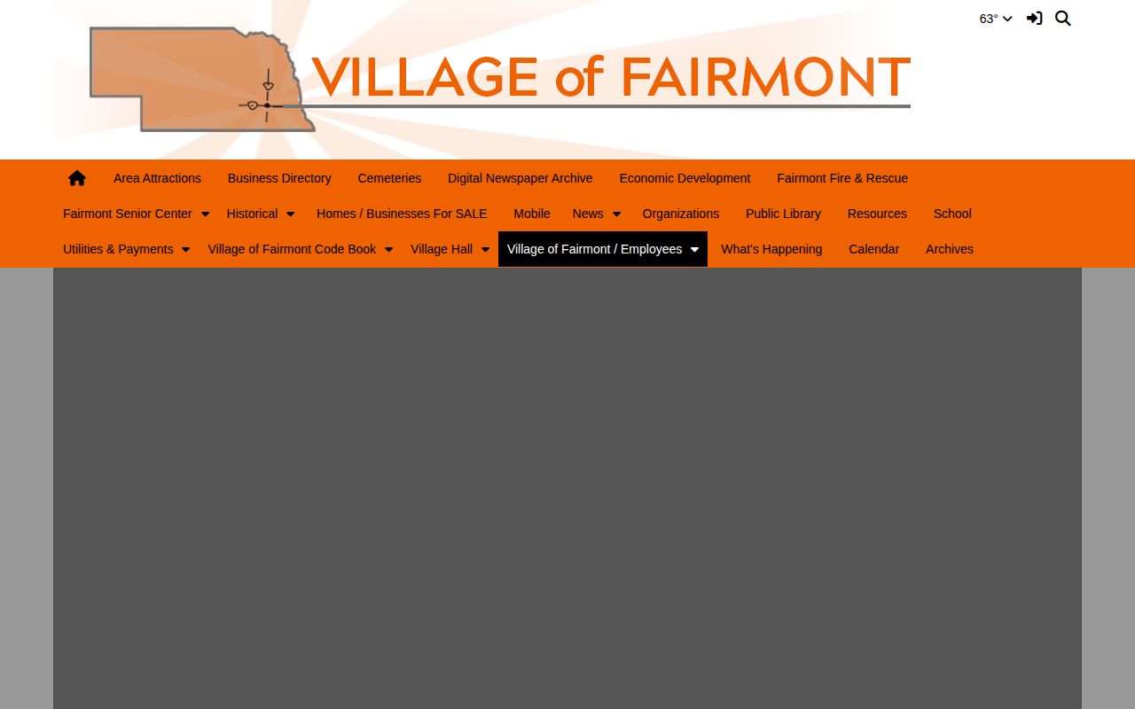 Fairmont Police Department source for village arrest-record routing